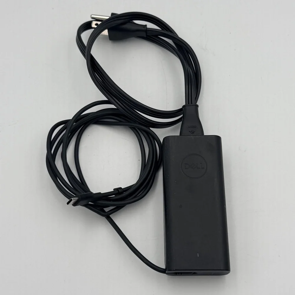 Dell 65W USB-C AC Adapter Laptop Charger LA65NM190 0723JG Black